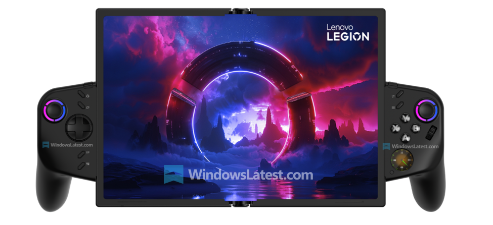 Lenovo Legion Go Fold Concept in Horizon Full Screen Mode