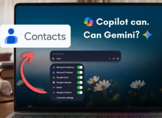 实测：微软Copilot现可访问谷歌联系人，比Gemini集成更出色