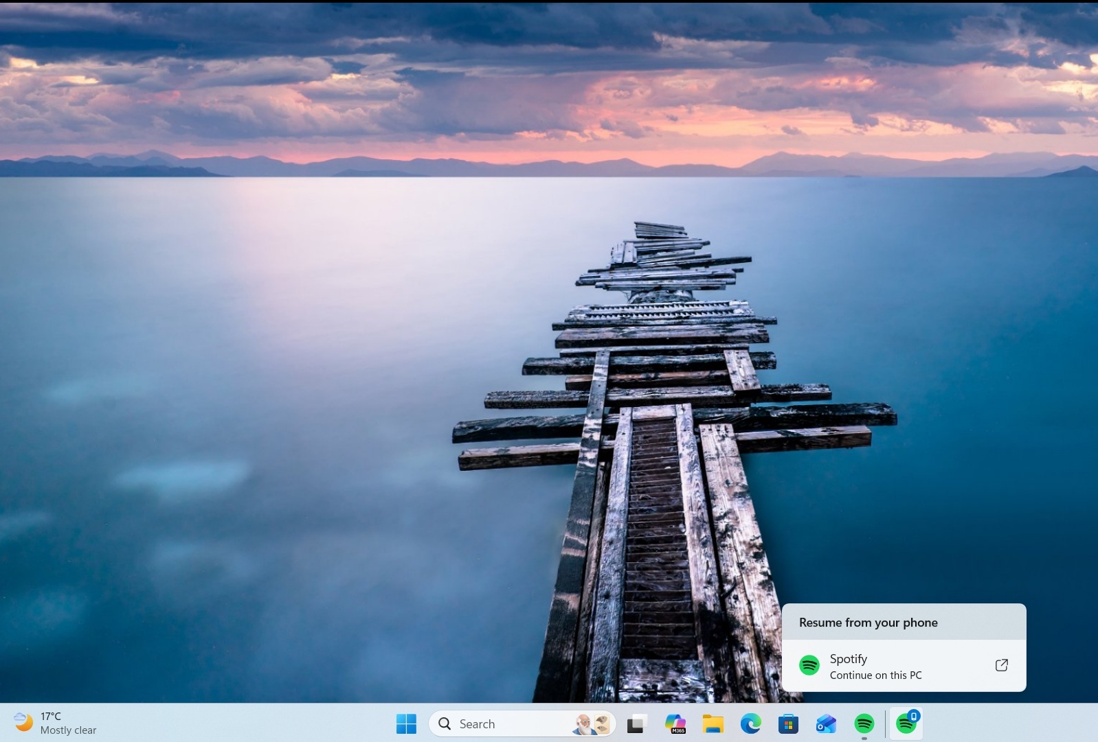 Spotify Continue on this PC for Windows 11