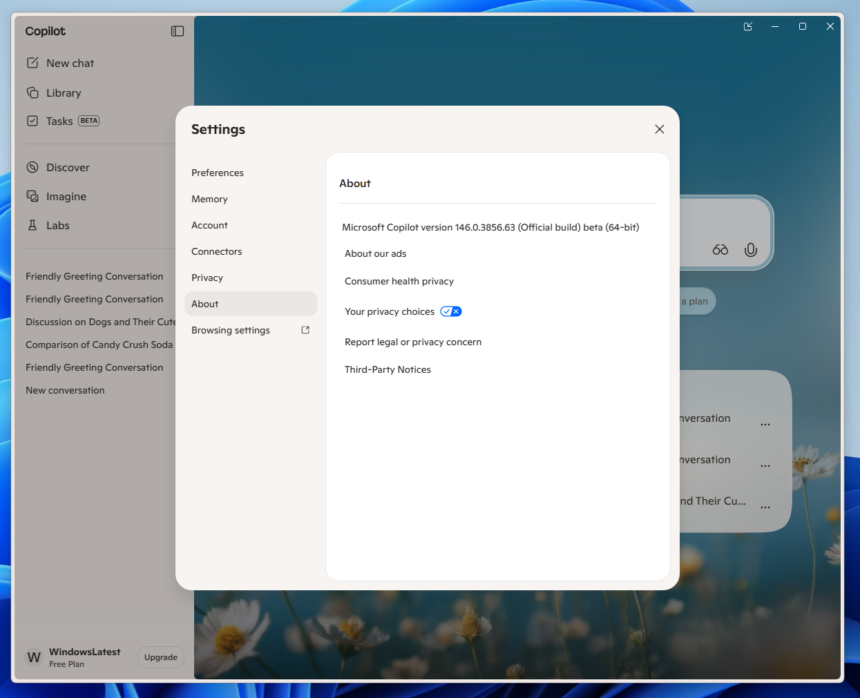 2026年新版基于WebView的Windows 11 Copilot