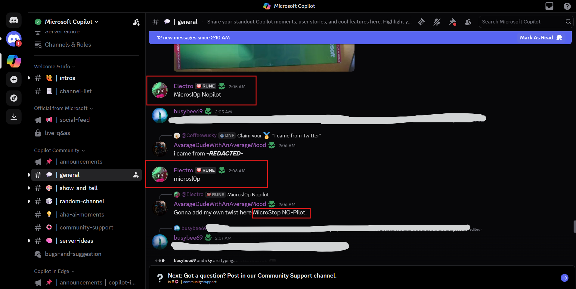 Discord用户寻找写出Microslop的方法