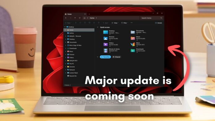 Microsoft is promising major updates to the File Explorer in 2026