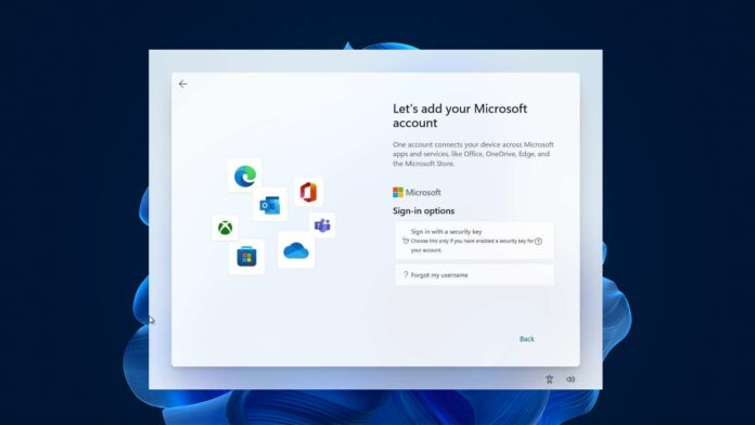 Windows 11 Microsoft Account requirement
