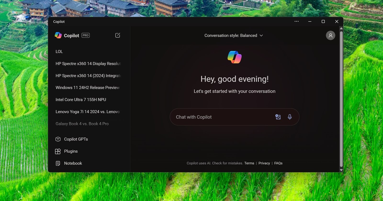 旧版Copilot PWA网页应用