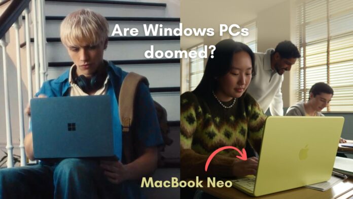 Are Windows PCs doomed because of MacBook Neo