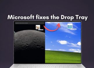 微软优化了Windows 11文件共享拖拽托盘，使用更顺畅且实用