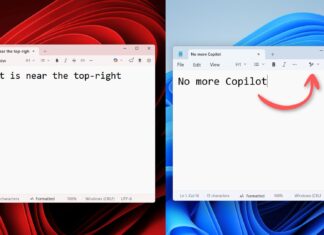微软开始从Windows 11中移除Copilot，先从记事本和截图工具开始，但尚未完全移除
