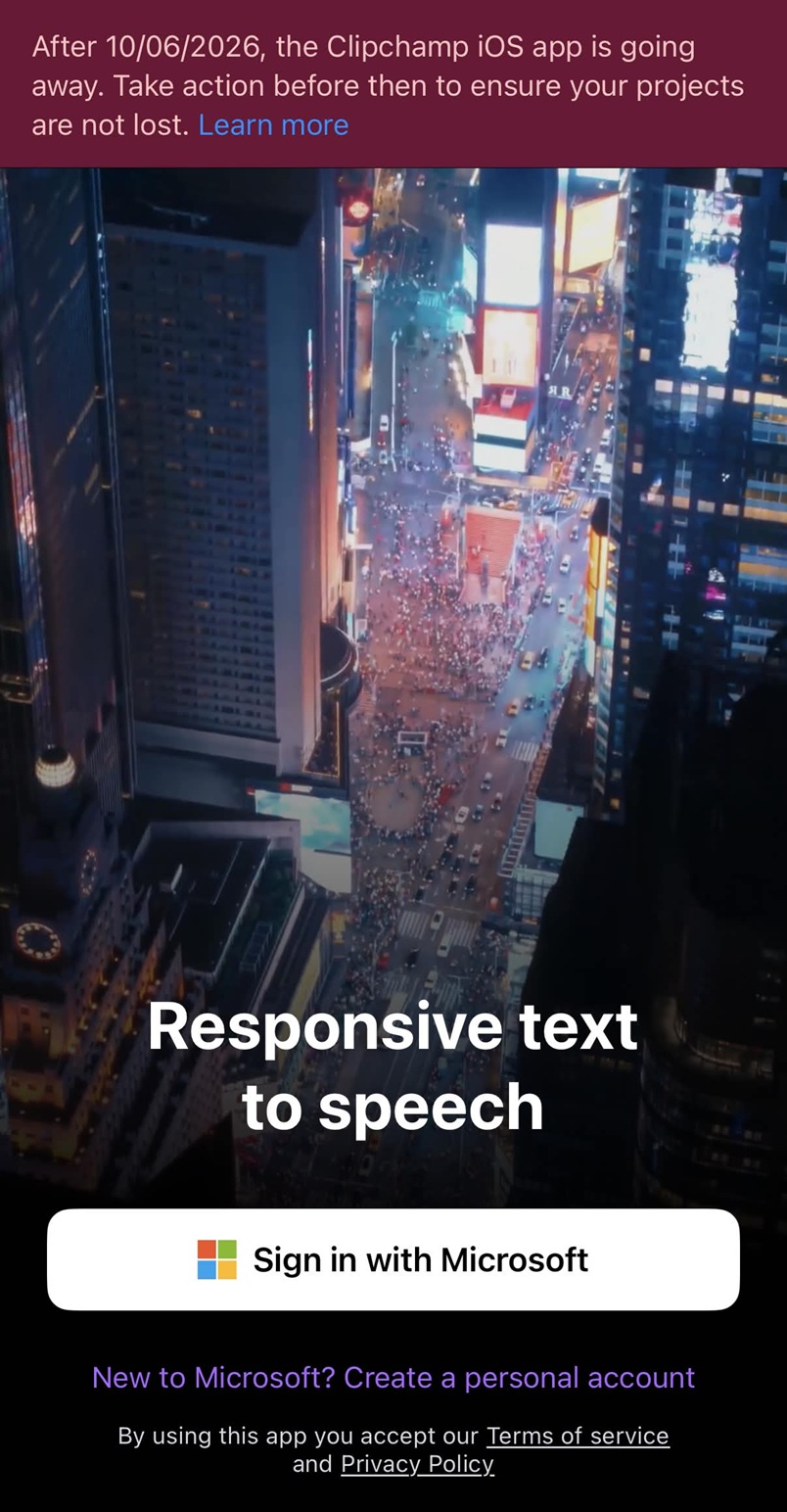 Clipchamp for iOS