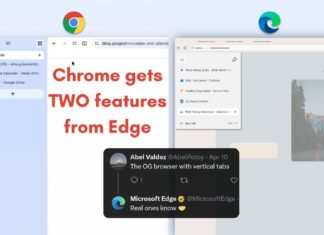 微软Edge再次推广垂直选项卡功能，谷歌Chrome也已支持