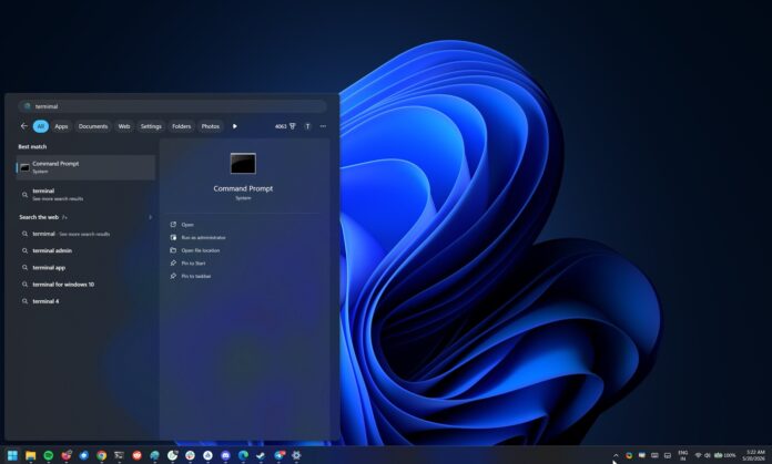 Windows Search experience