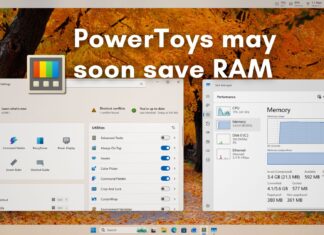 微软PowerToys将新增低内存模式，关闭占用Windows 11内存的闲置工具