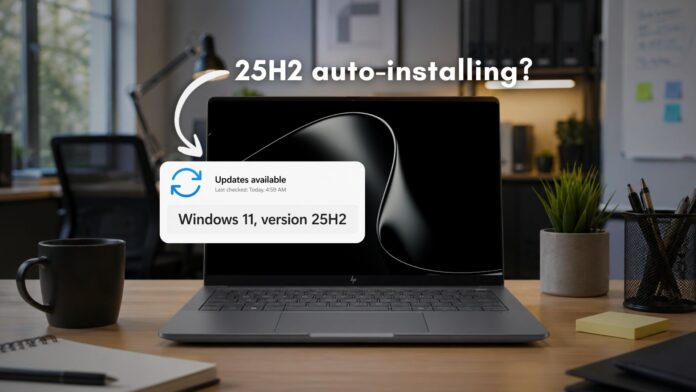 All eligible Windows 11 devices running a Home or Pro version will be updated to 25H2 automatically