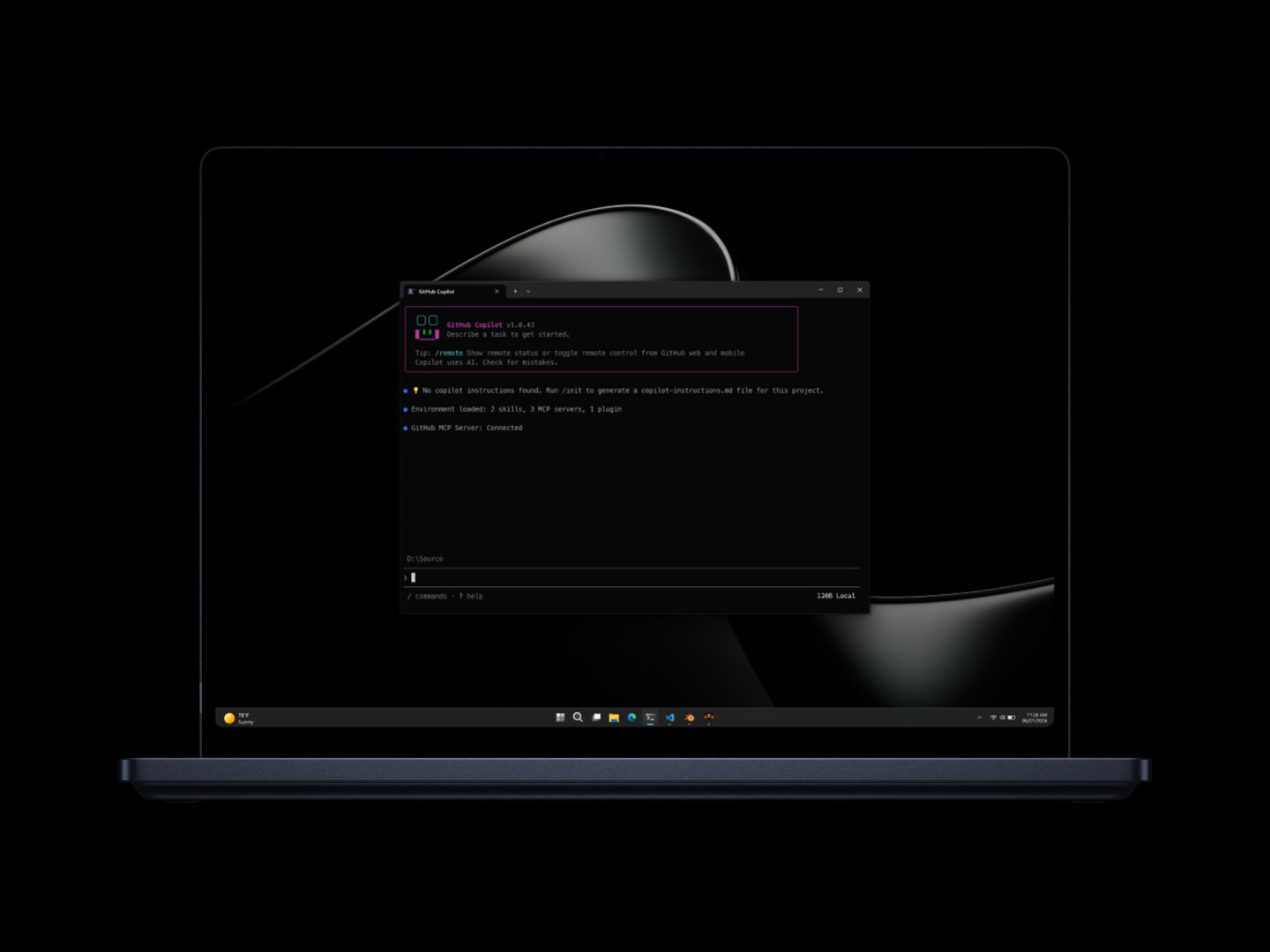 Surface Laptop Ultra running AI models