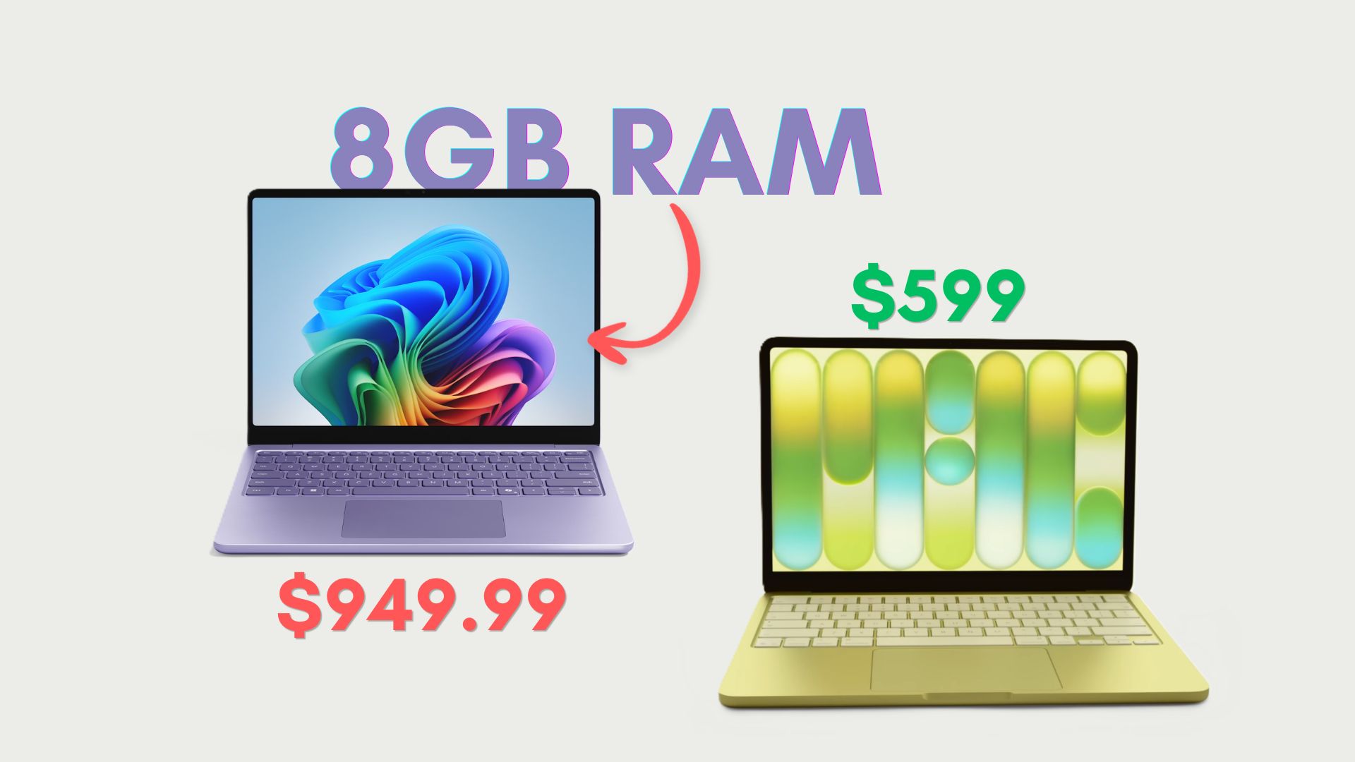Microsoft Surface Laptop 13 and Surface Pro 12 are too expensive to come with 8GB of RAM