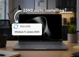 Microsoft is force-installing Windows 11 25H2 on every PC before 26H2, but it’s actually painless