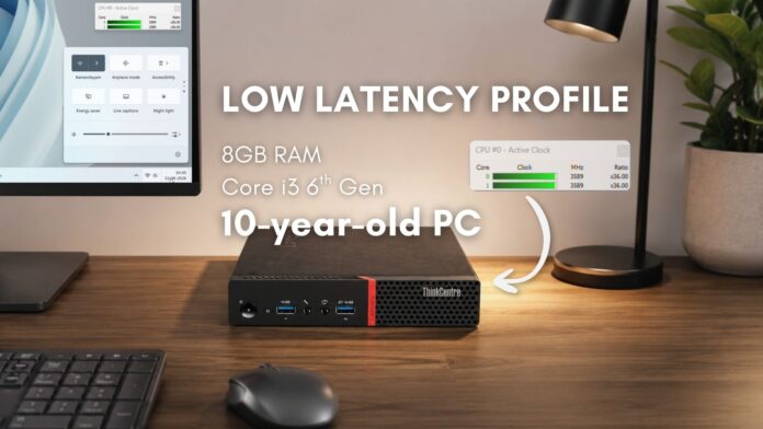 Does Windows 11's new Low Latency Profile CPU boost make Start menu faster in old hardware