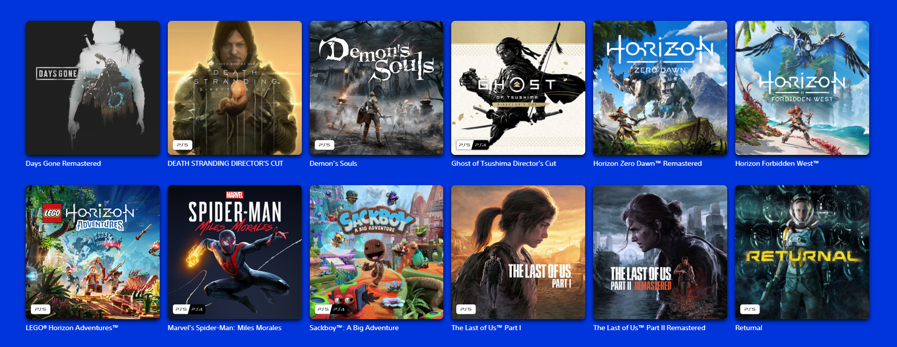 PS5 Games