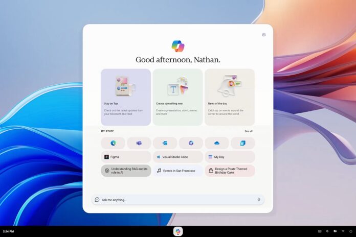 Copilot OS dashboard launcher
