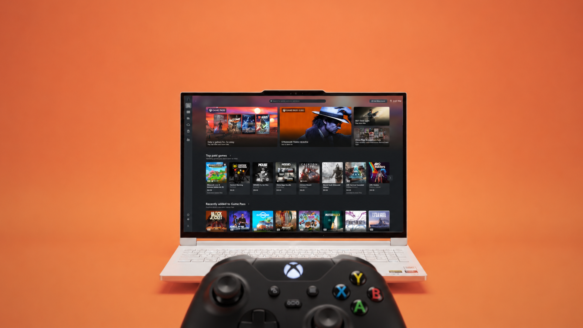 XBOX Mode on Gaming laptop with controller