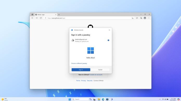 Microsoft Passkeys
