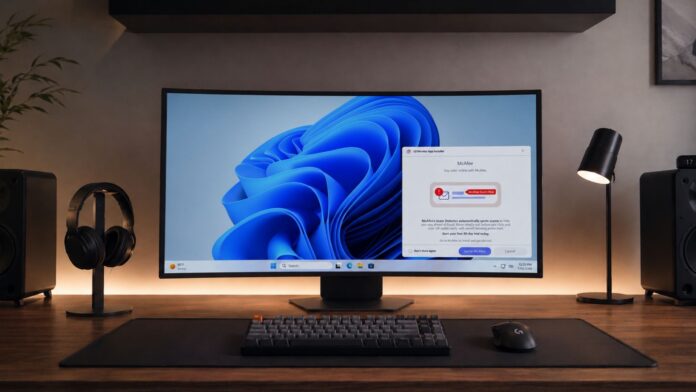 微软称 Windows 11 没有广告容身之处，而 LG 已同意禁用其 McAfee 弹窗