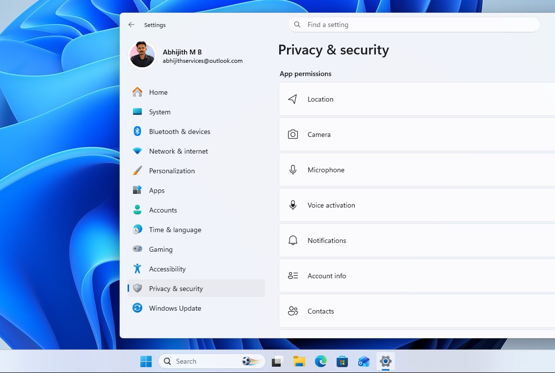 Privacy and Security in Windows 11