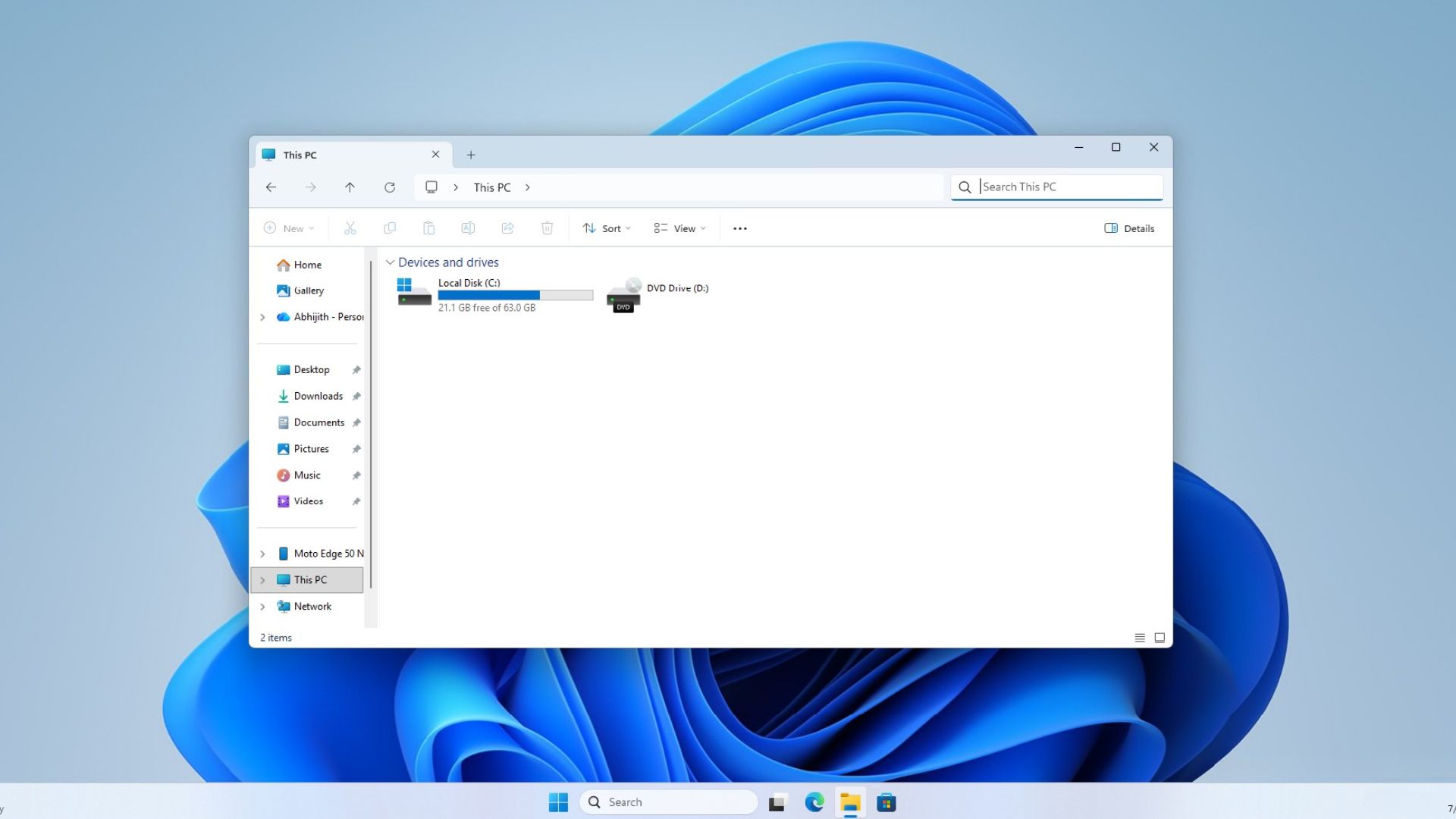 This PC in Windows 11