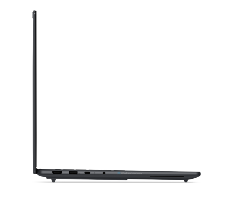 Left side ports of the Lenovo Yoga Pro 9n