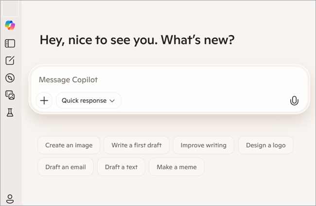 regular free version of Copilot