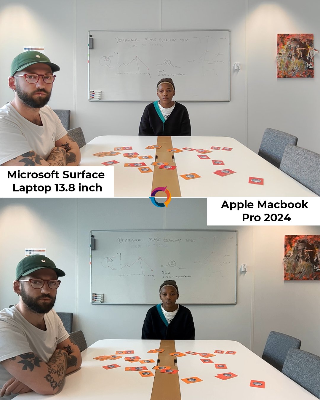 Surface Laptop 13.8 Camera Test