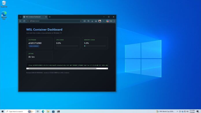 Microsoft 确认你可以在 Windows 10 中运行 WSL 容器