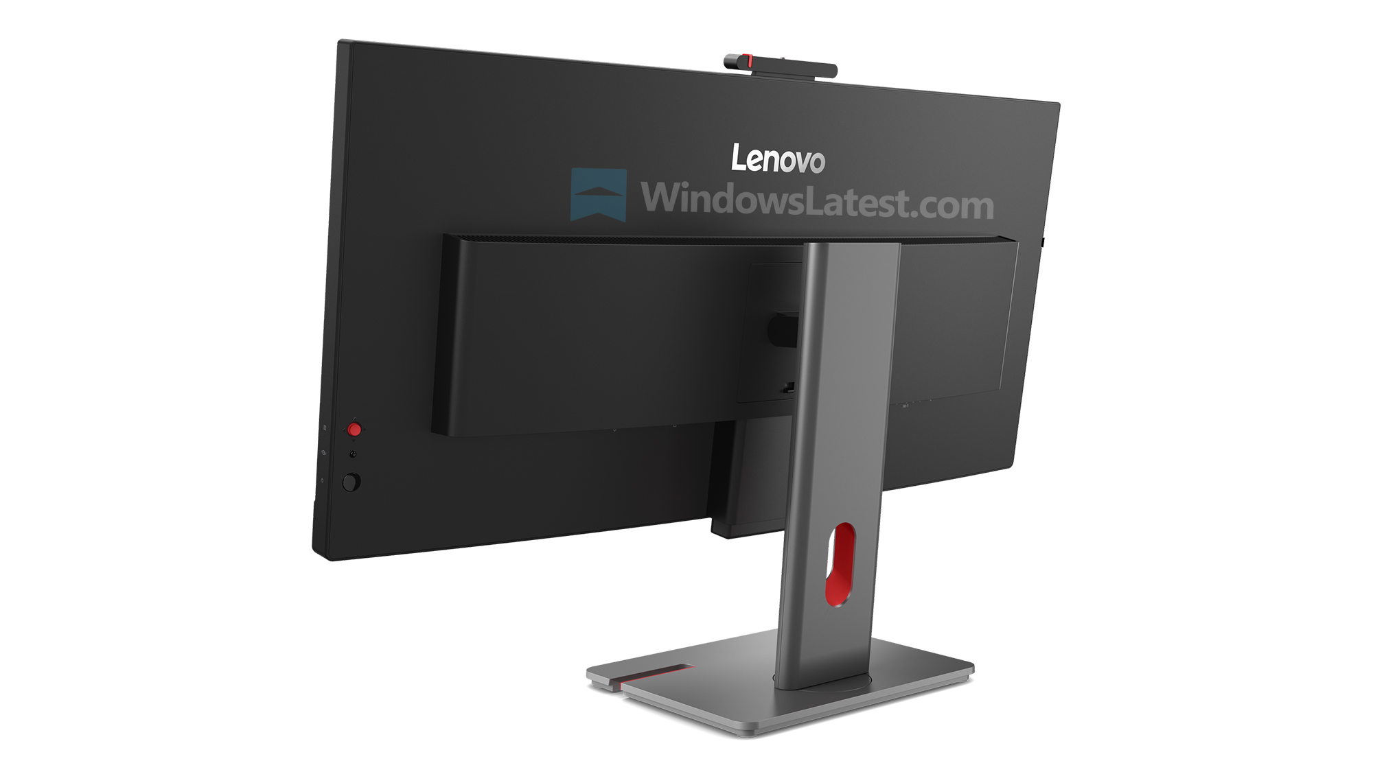 Lenovo ThinkVision p34wd 4v monitor rear view