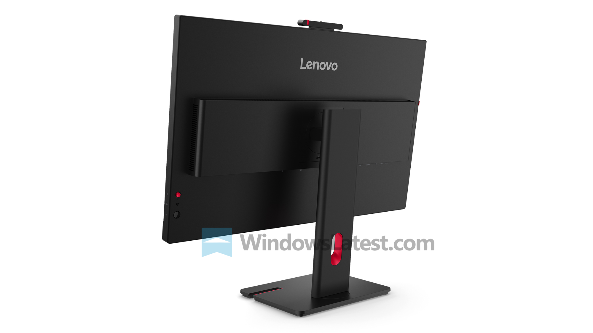Lenovo ThinkVision t32ud 4v monitor rear view