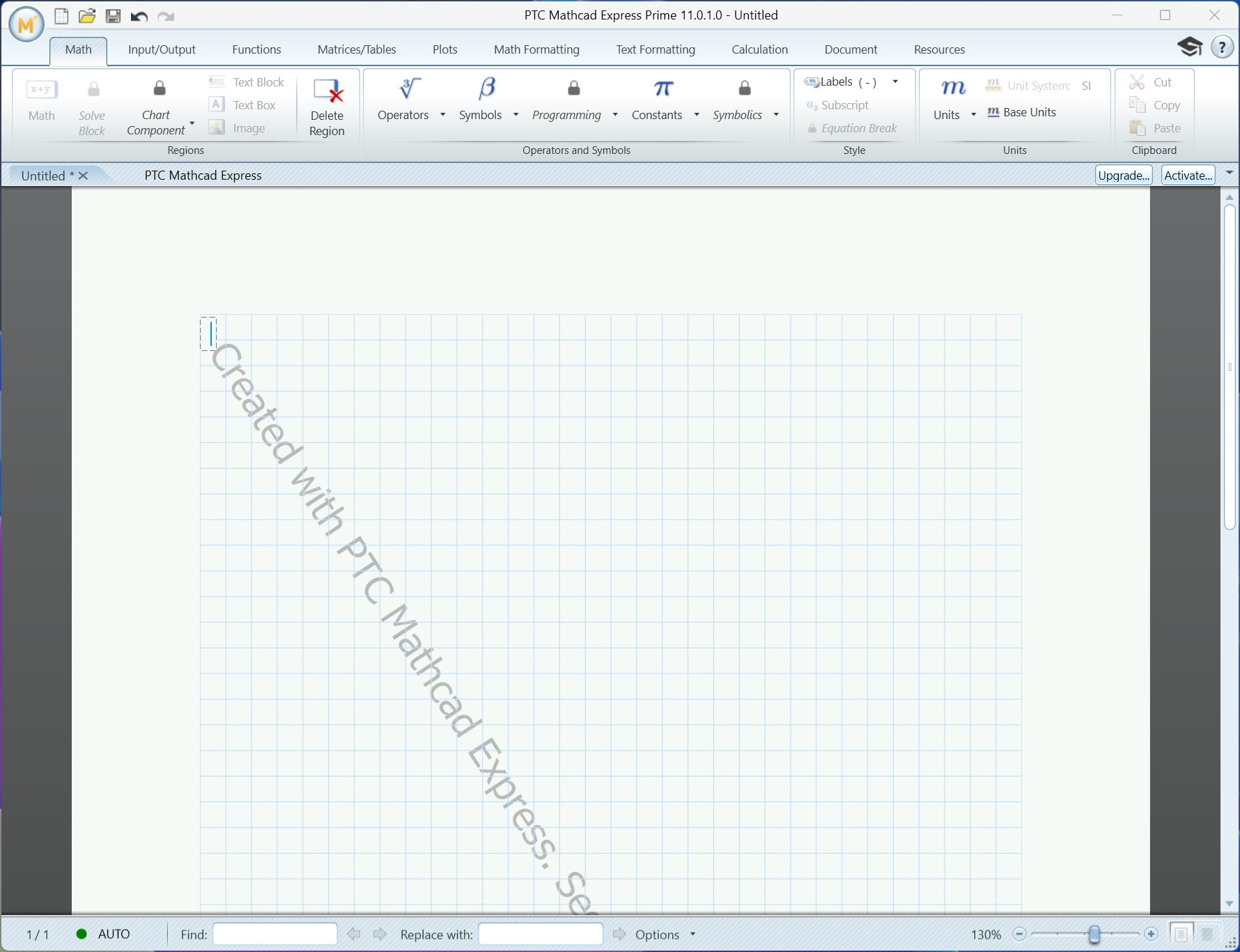 Windows ARM 上的 PTC Mathcad