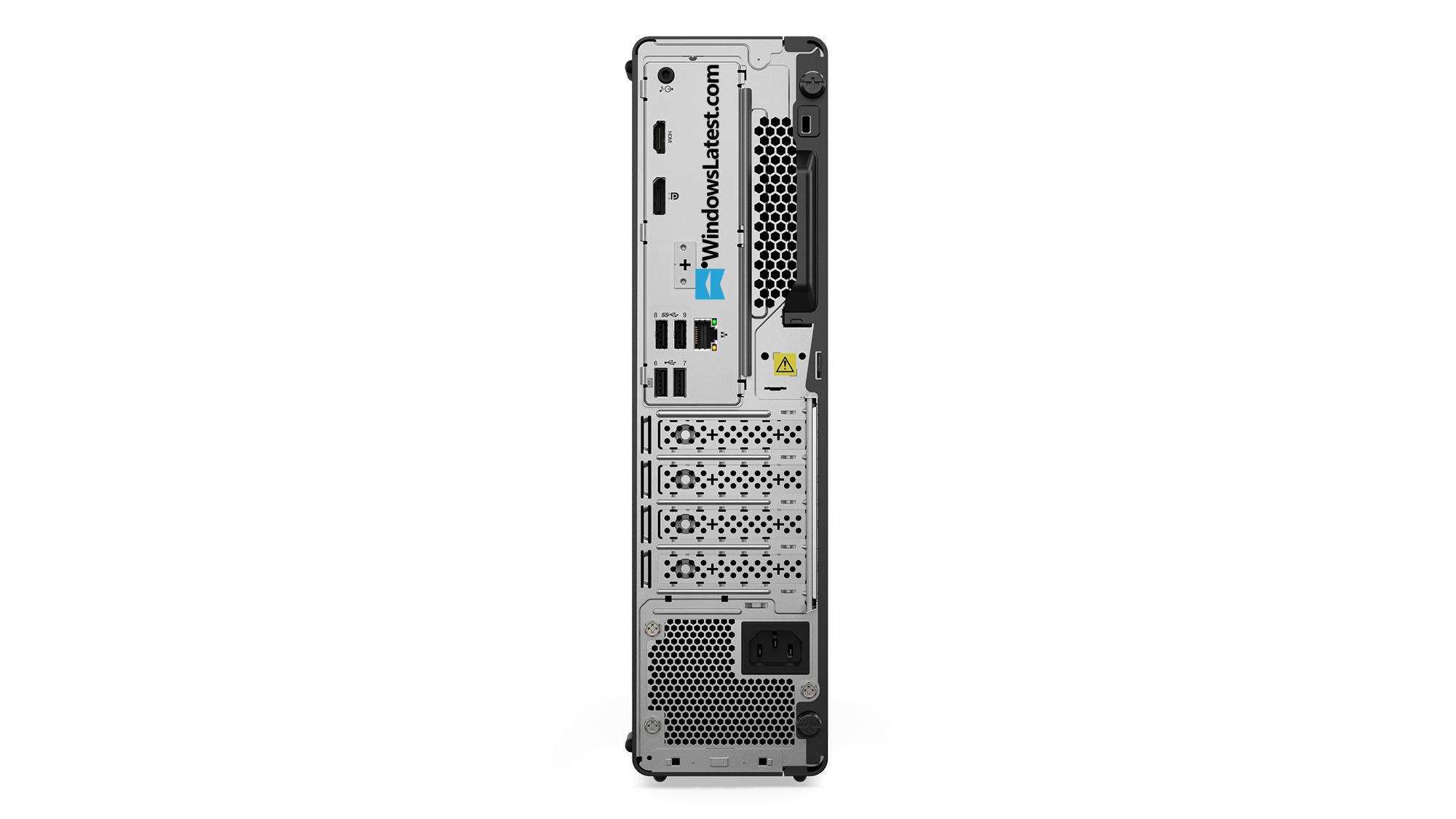 ThinkCentre M75s desktop rear