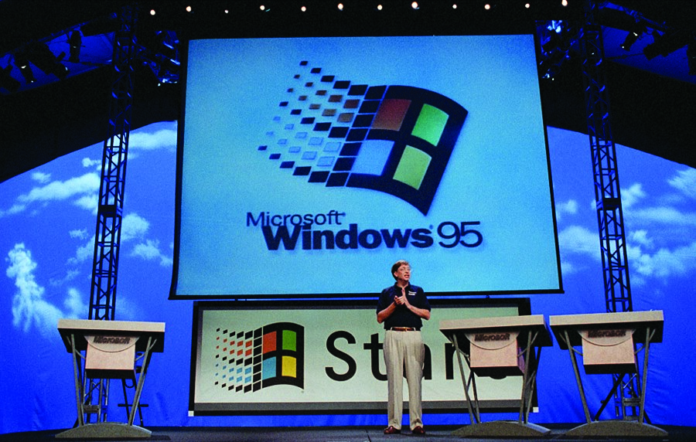 Windows 95 launch