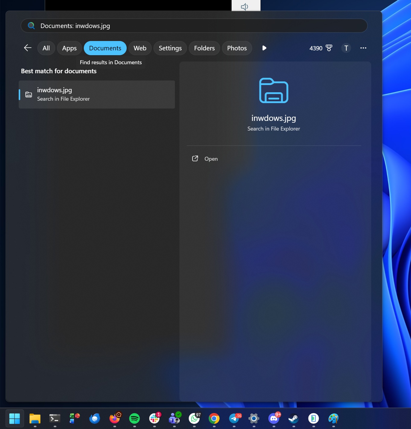 Windows Search index