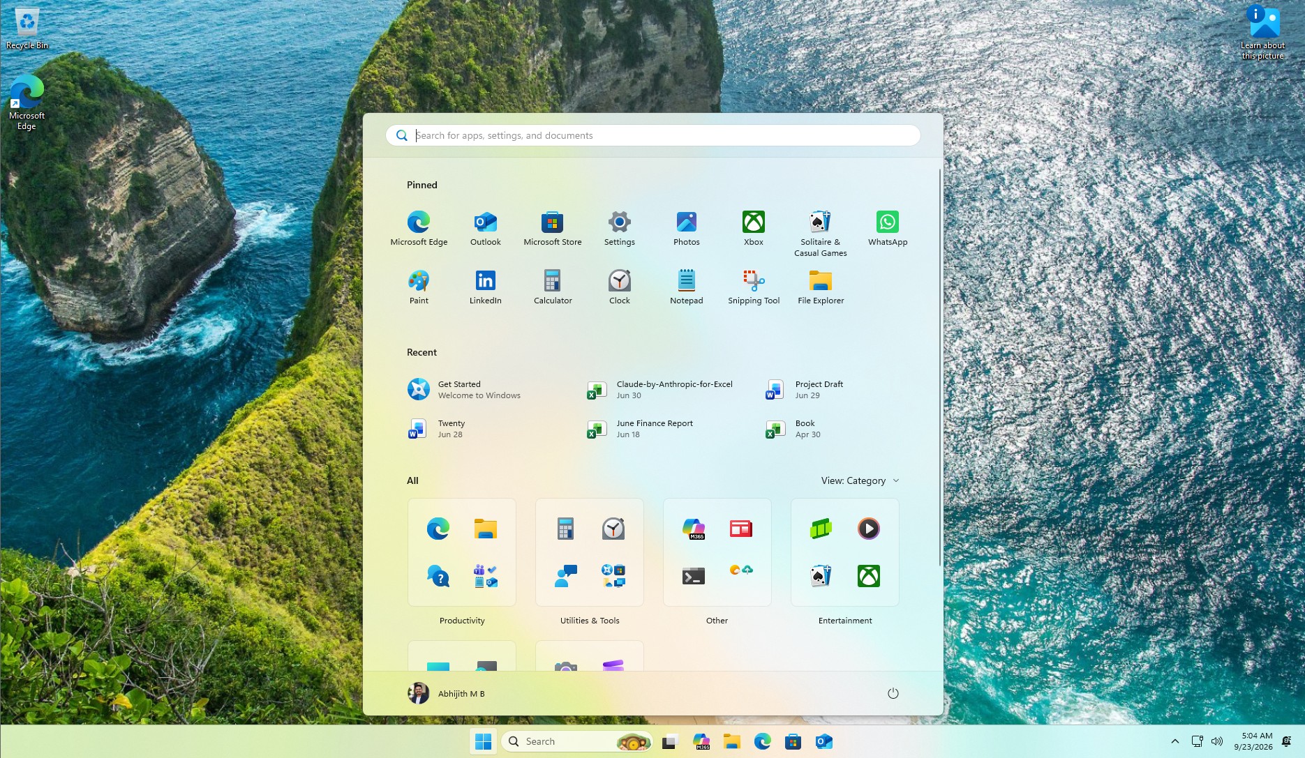 全新的 Windows 11 设置