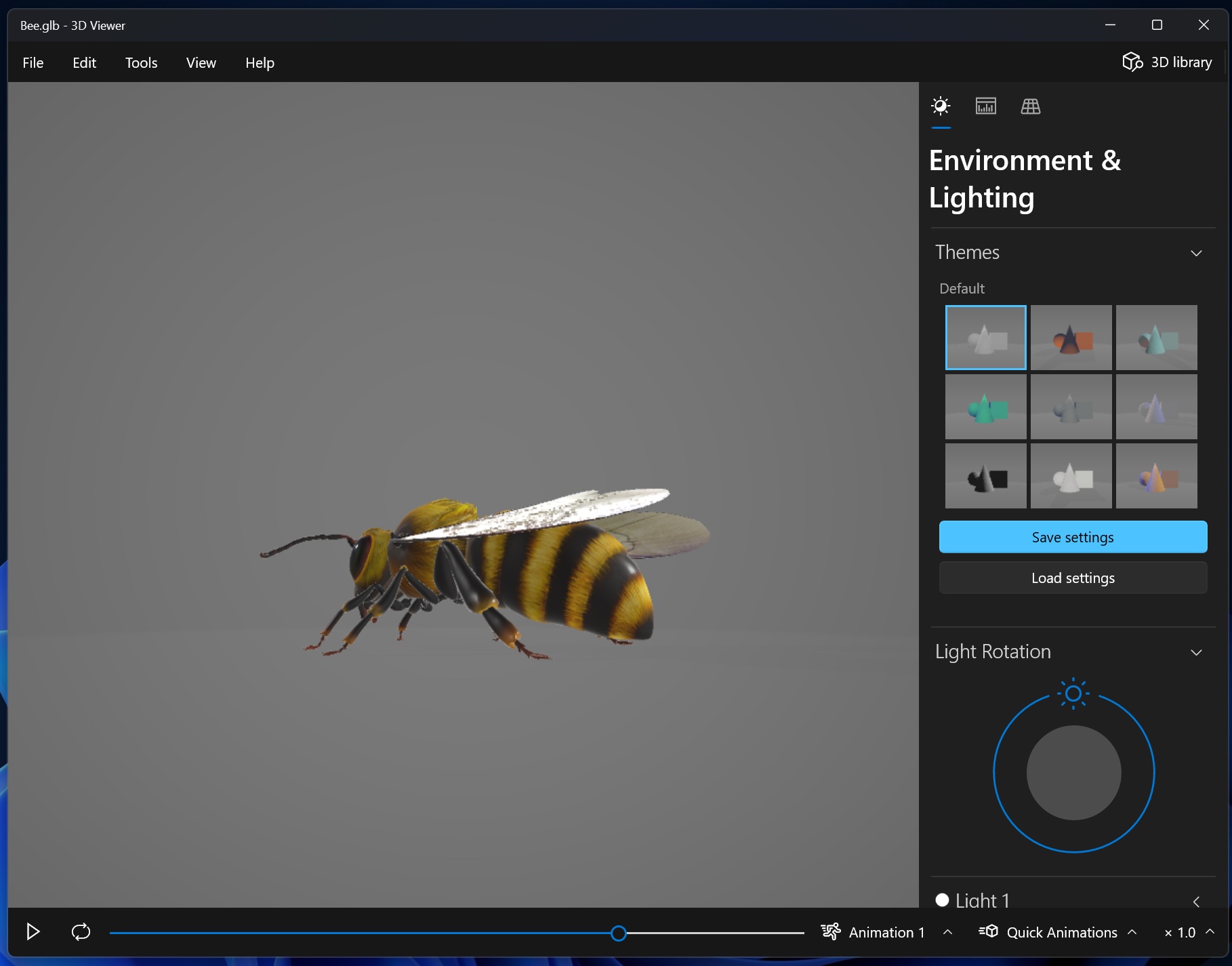 Windows 版 3D Viewer