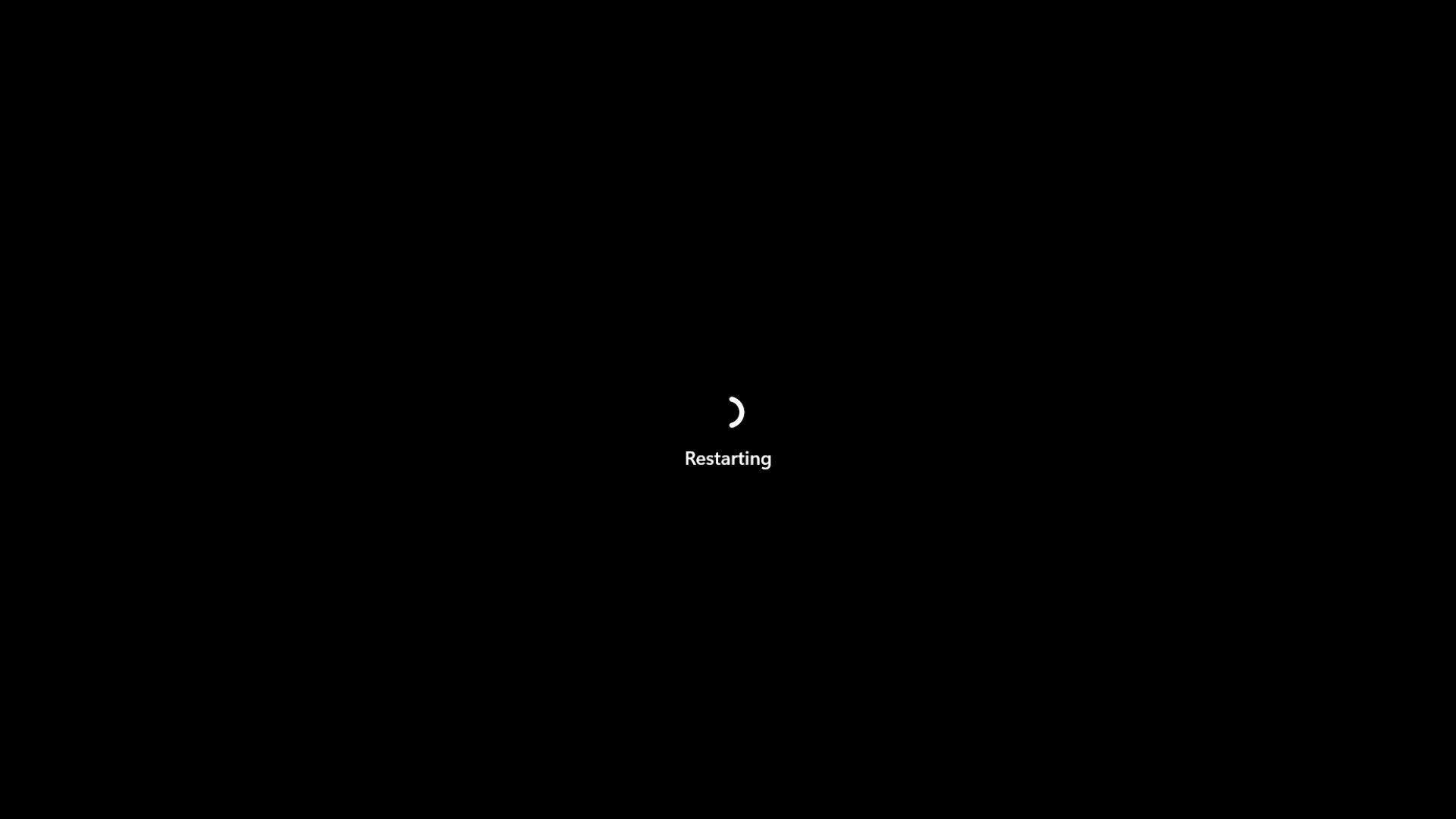 重启 Windows 11 电脑