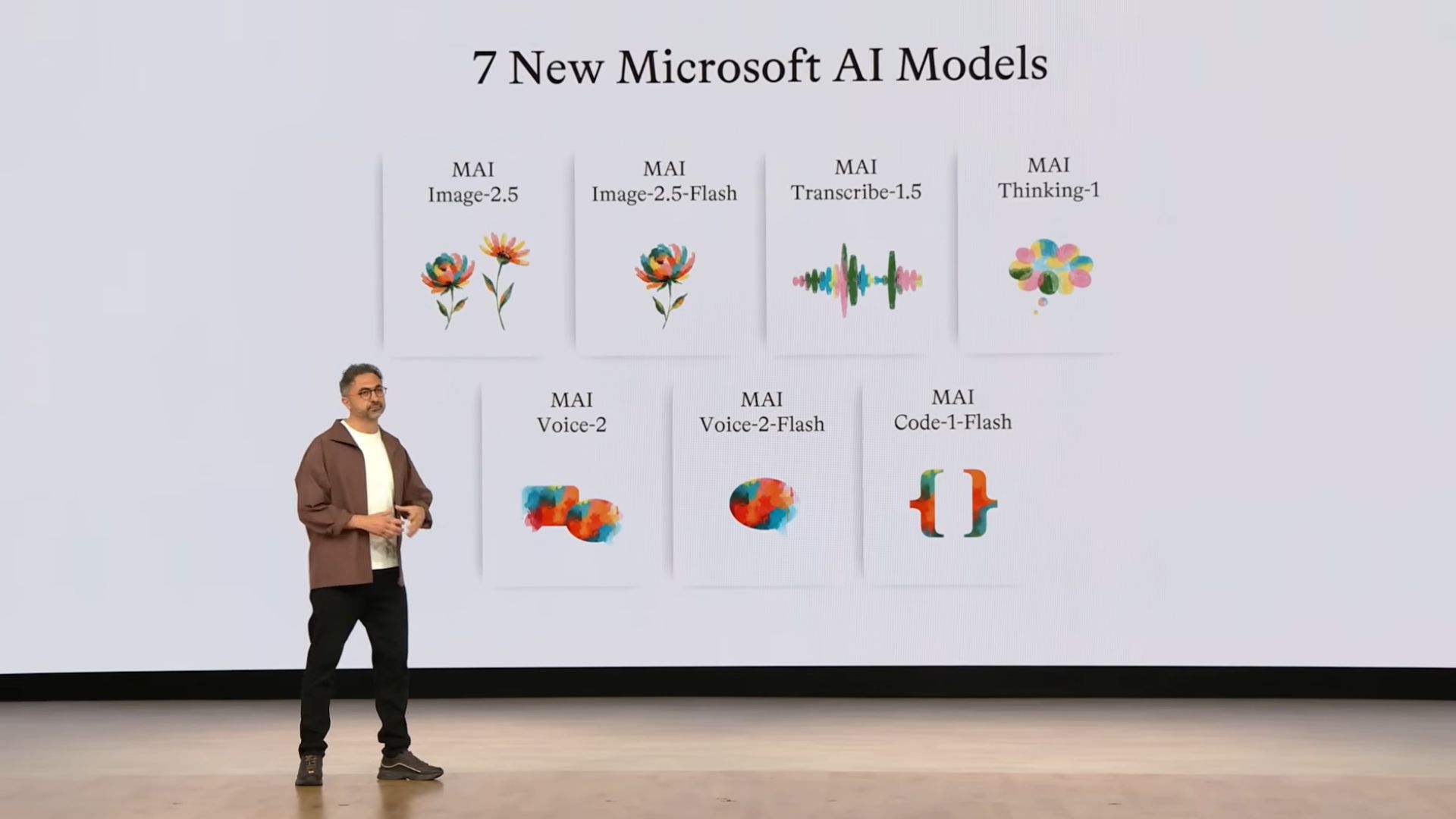 微软 AI 首席执行官穆斯塔法·苏莱曼出席 Build 2026